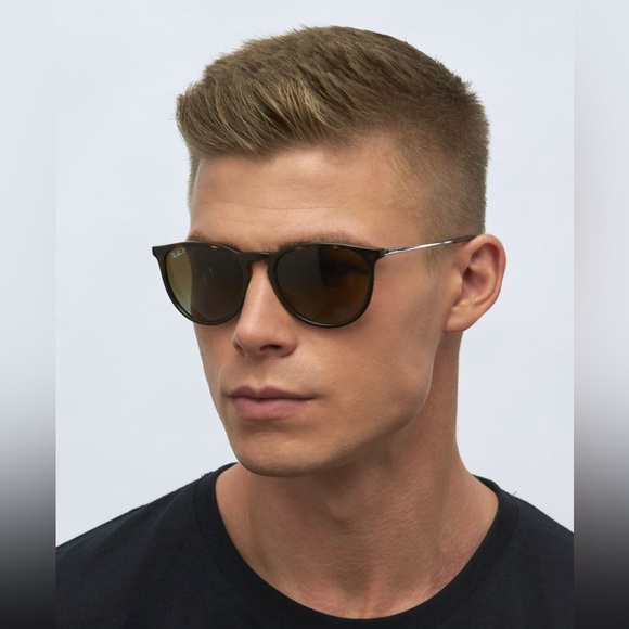 Ray Ban Erika Havana Tortoise RB4171 865/13 54mm Polarized Sunglasses New 30 - Picture 5 of 11